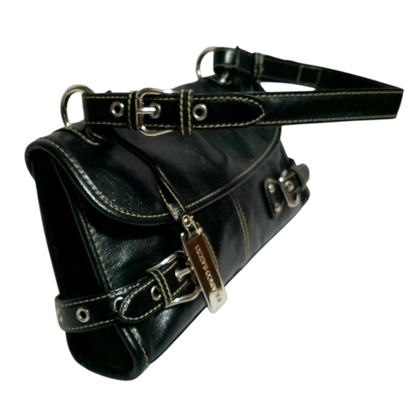 Franco Sarto Black Purse (B6) - Picture 2 of 11